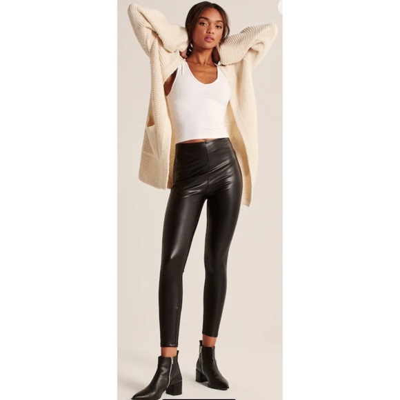 Fitch Faux Leather Leggings 